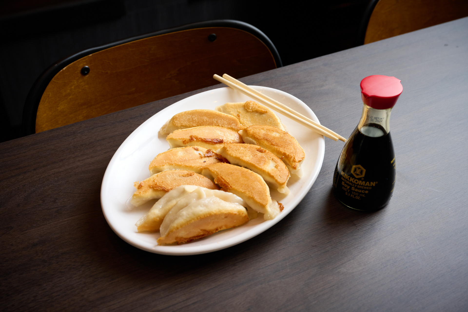 An image of a meal from Dumplings Plus.