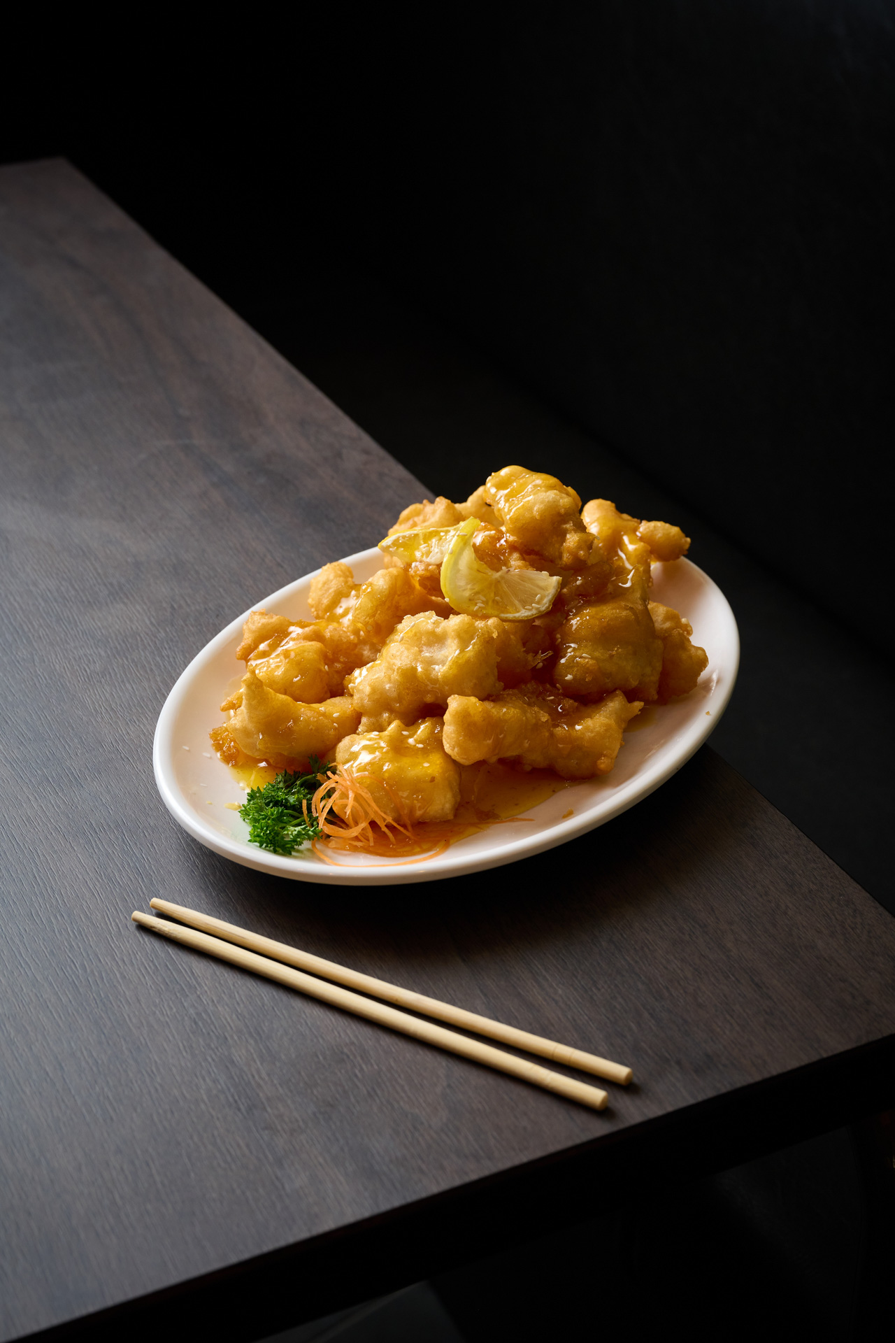 An image of a meal from Dumplings Plus.