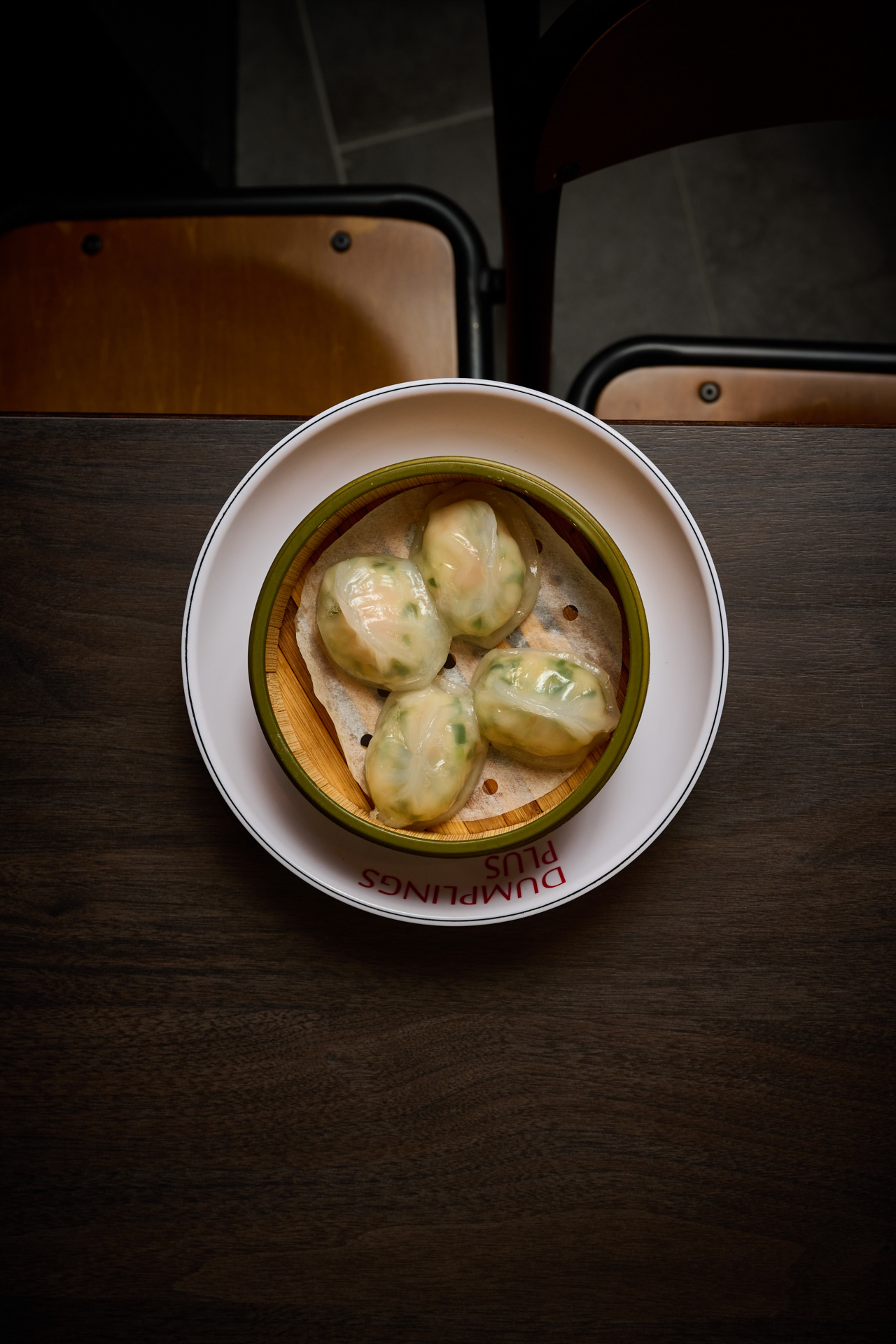 An image of a meal from Dumplings Plus.