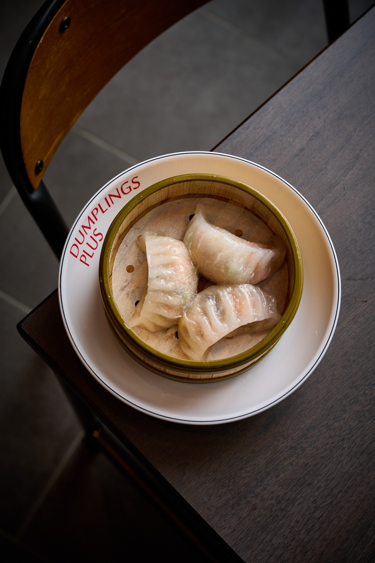 An image of a meal from Dumplings Plus.