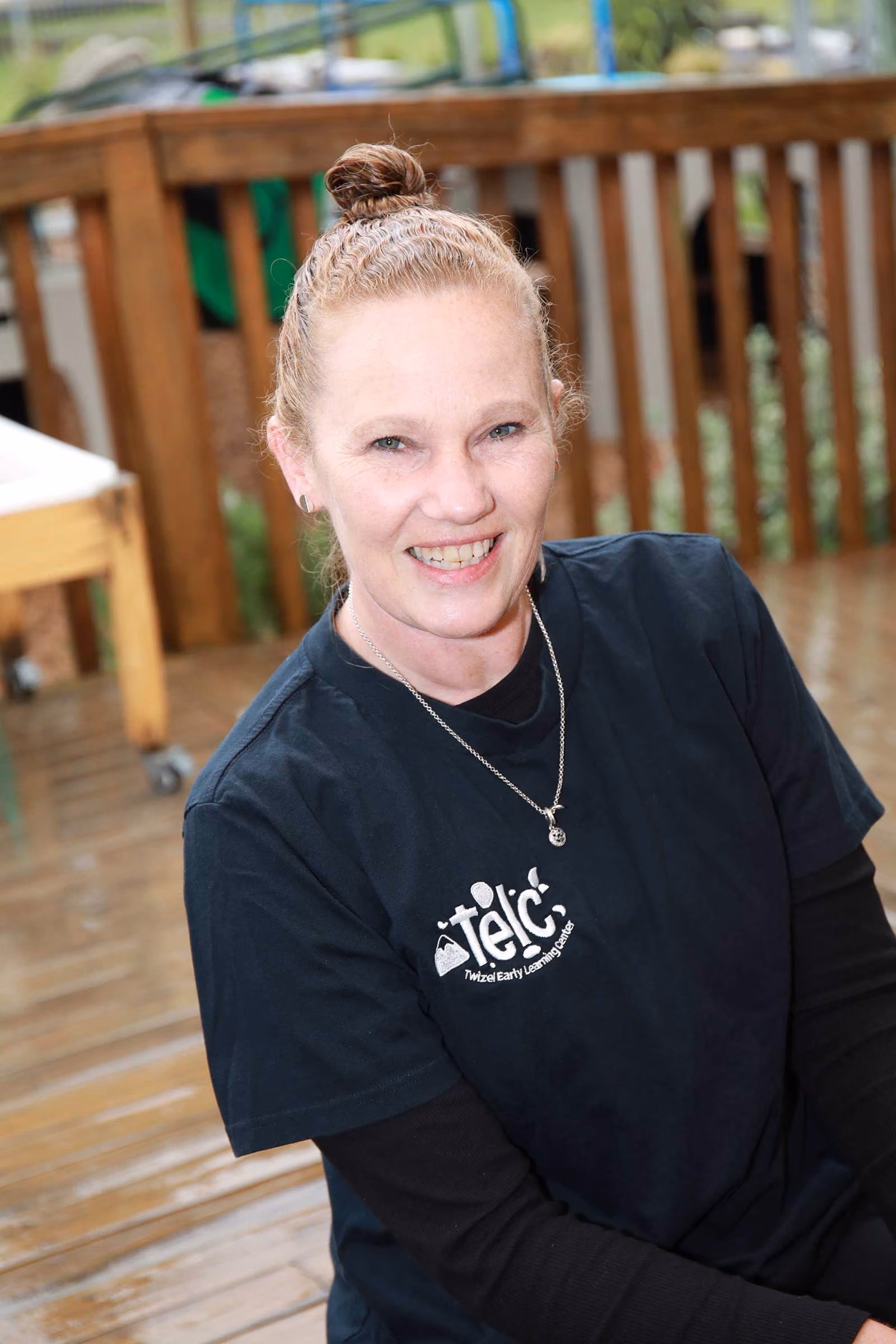 Teacher Debbie Ellwood.