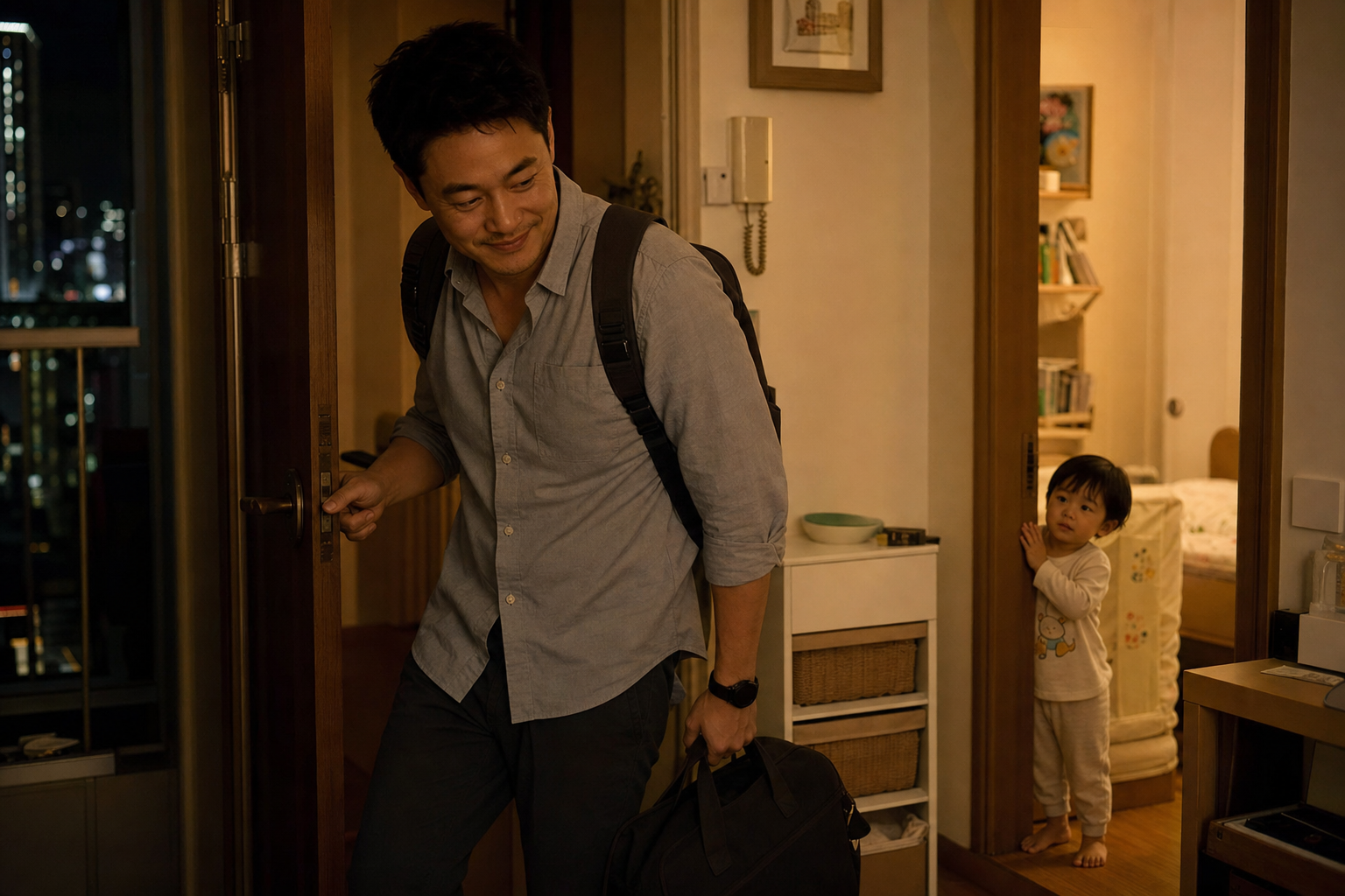 Hong Kong family co-sleeping toddler bedtime challenge