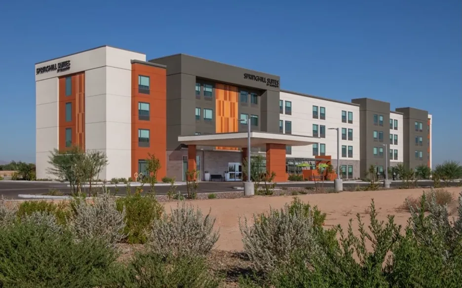 SpringHill Suites by Marriott hotel exterior in Avondale, Arizona