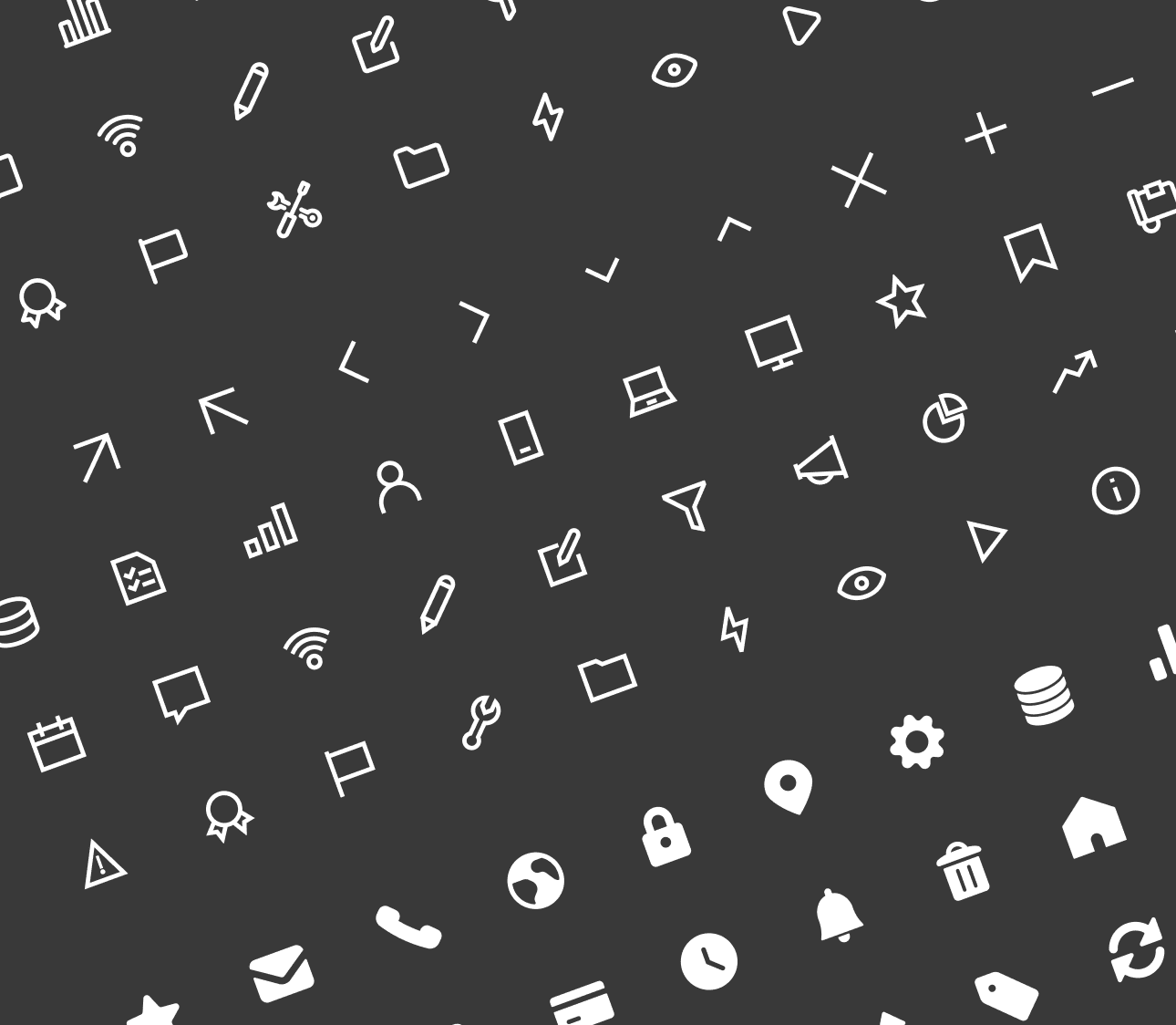 Custom Icon Set - Tattooist X Webflow Template