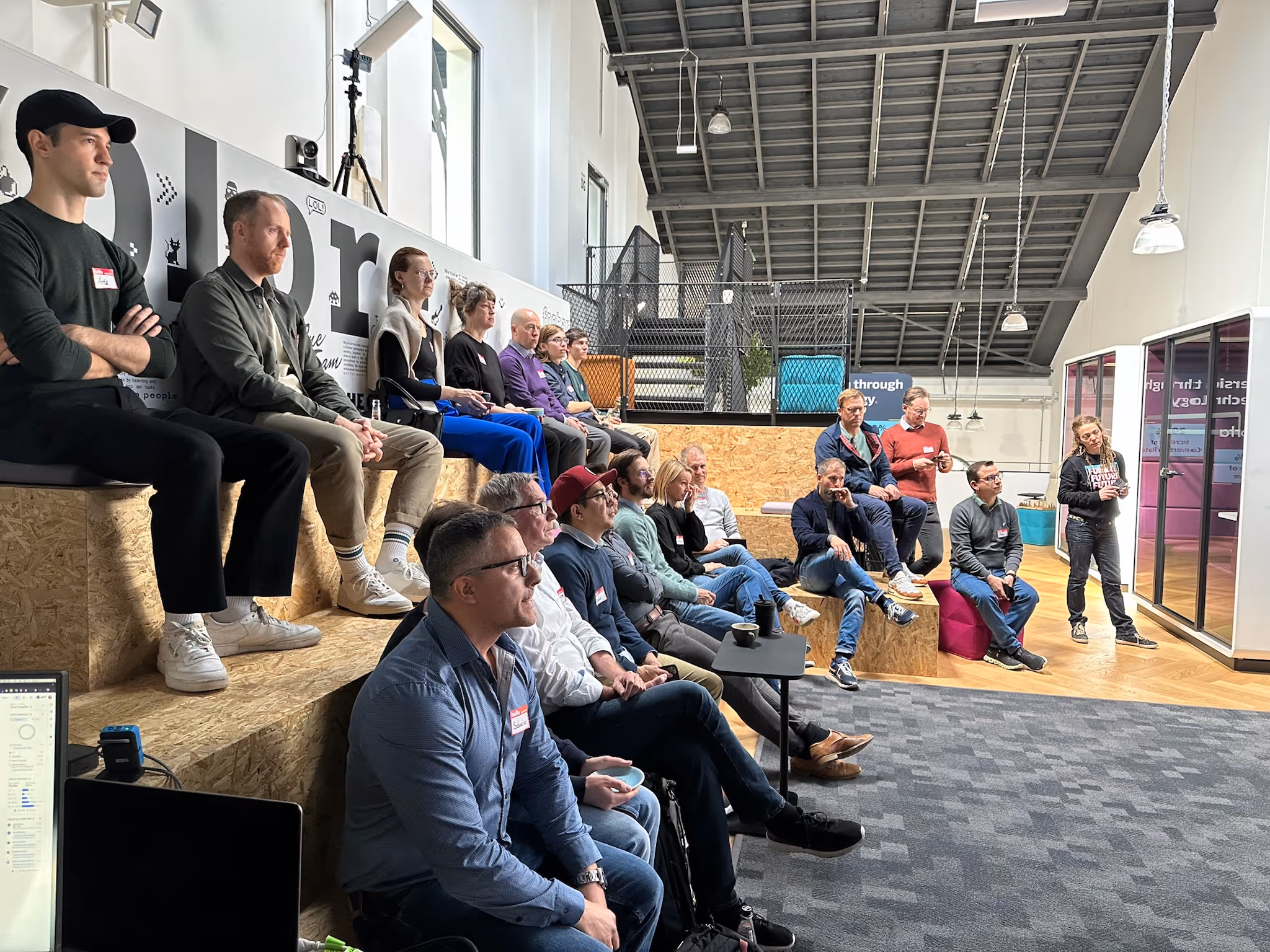 Visitors of E-Commerce Tech Forum at foobar Agency April 2024