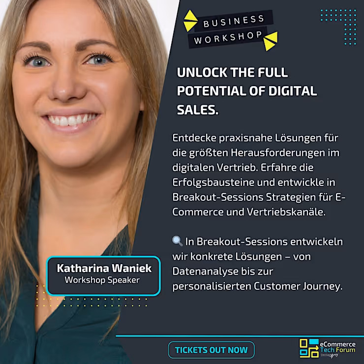 Workshop mit Katharina Waniek: Rethinking CX - Unlocking the full potential of digital sales