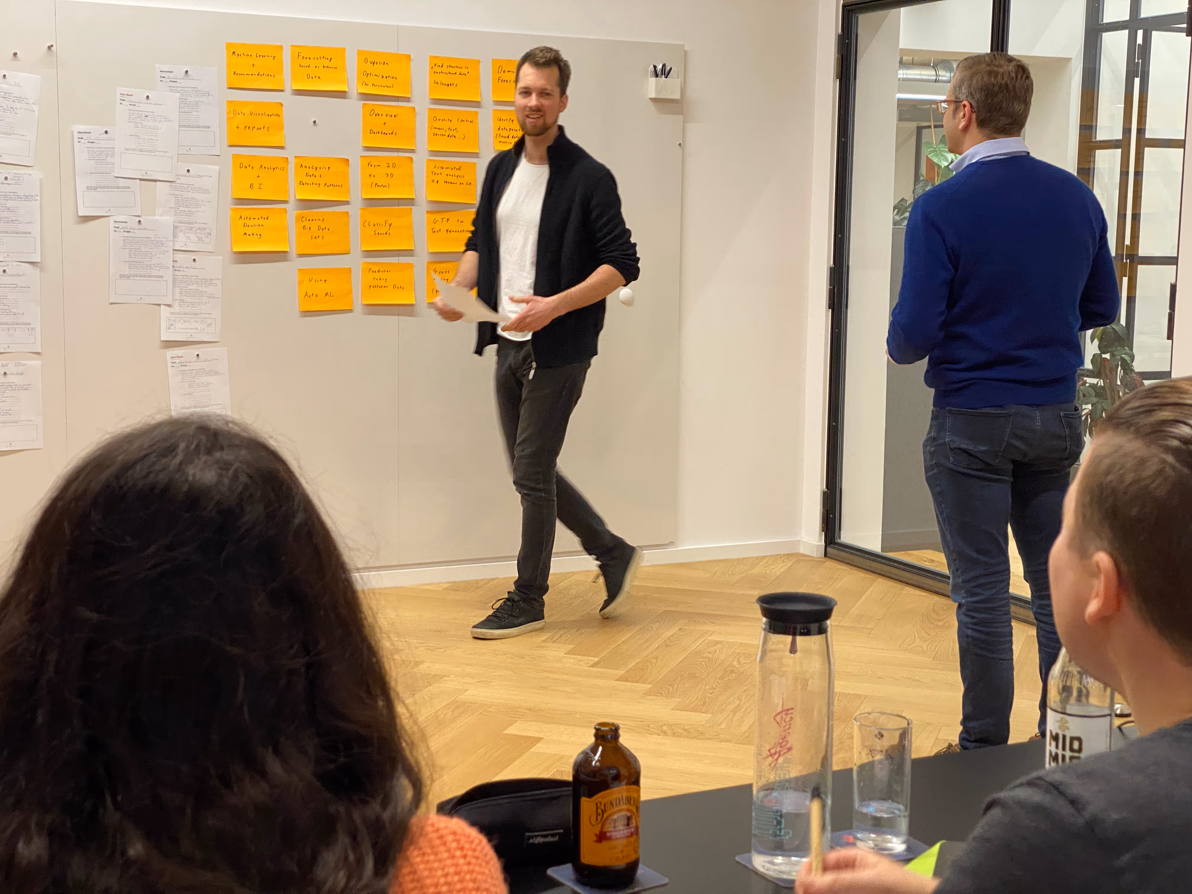 People at a workshop in foobar's office