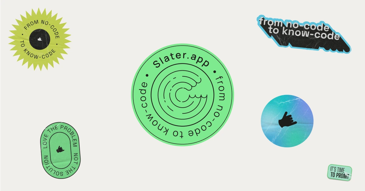 Home Slater AI Custom Code Tool For Webflow Projects logo