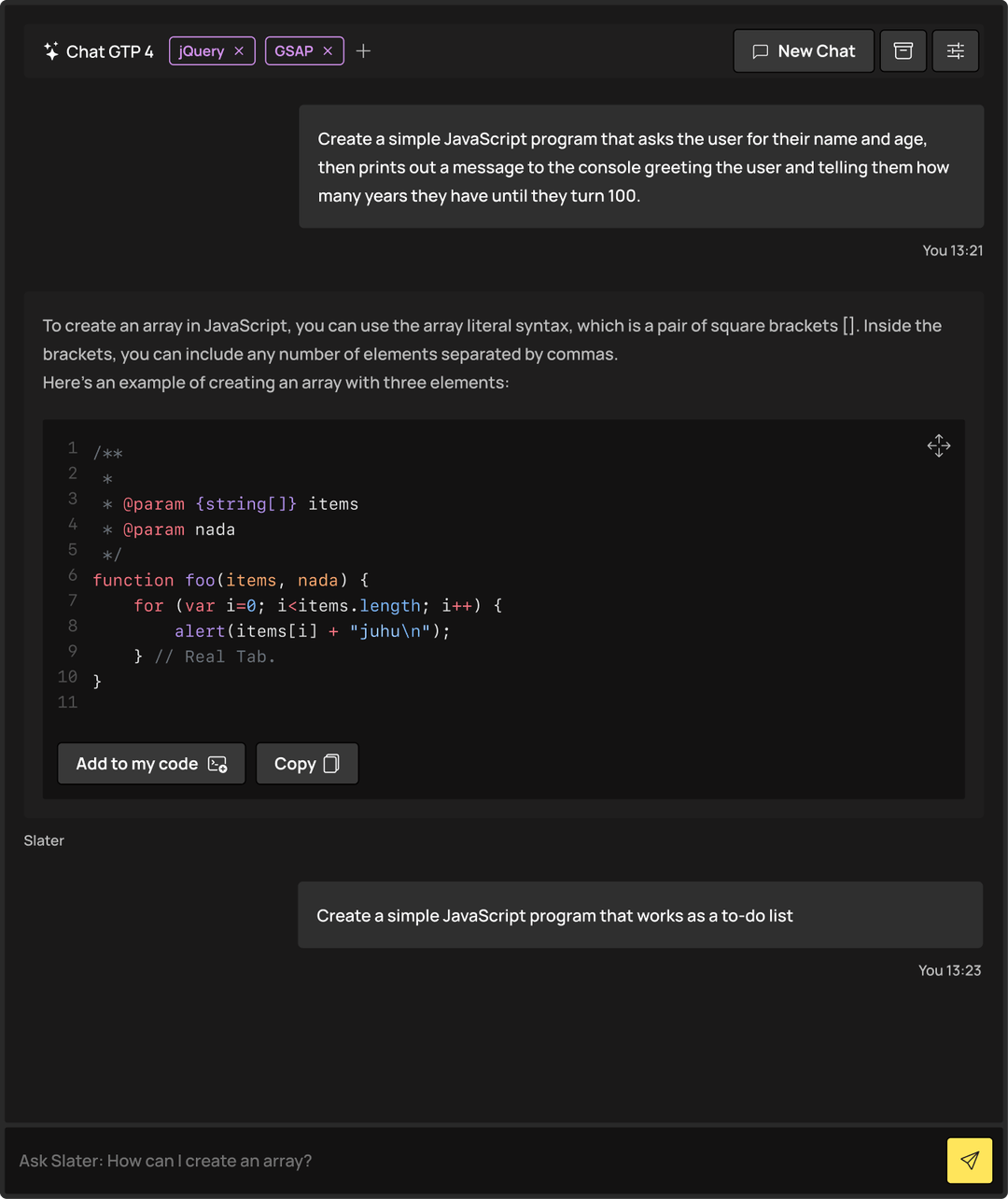 Write a prompt, hit enter, and let AI do the heavy lifting
