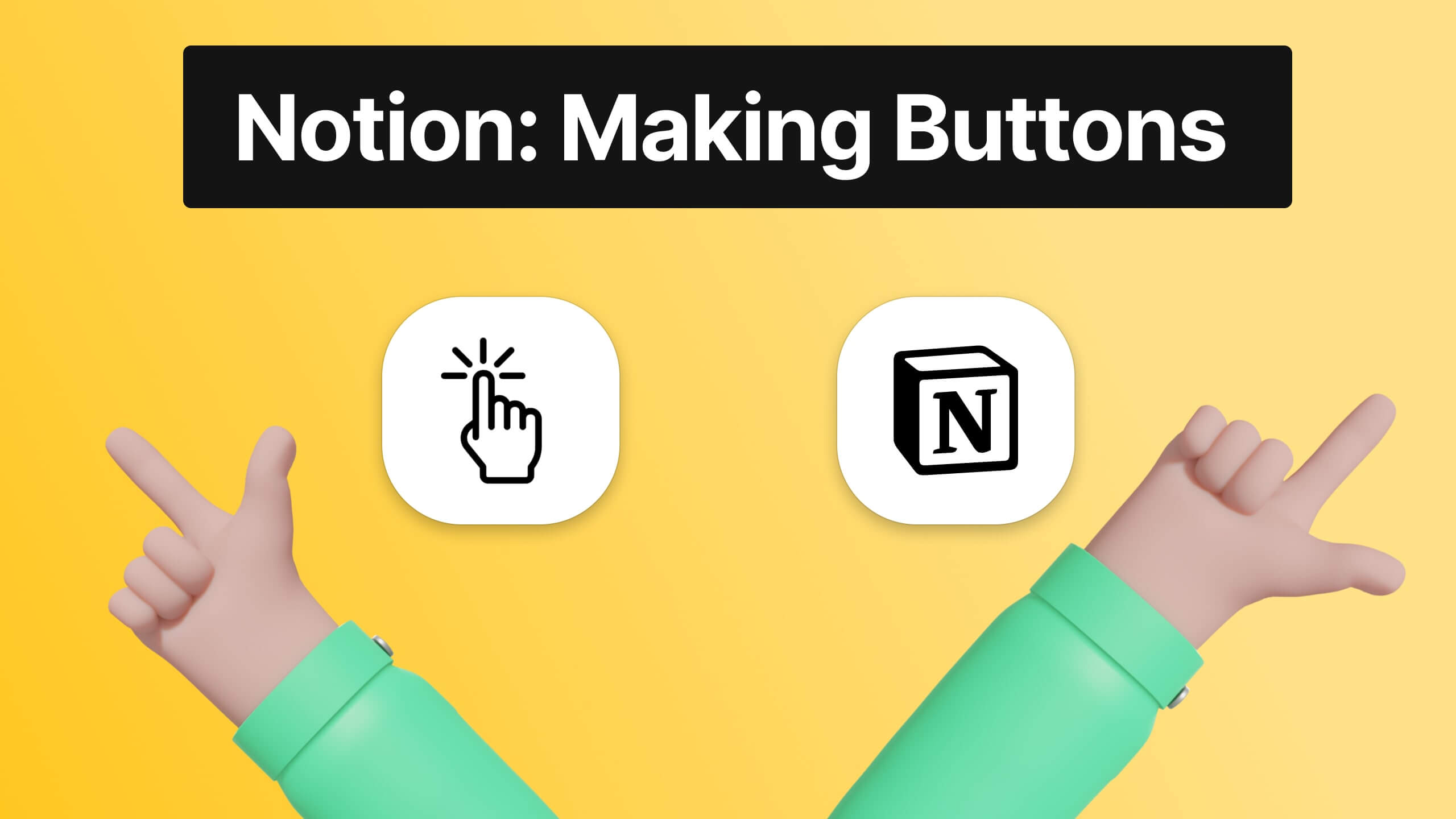 How to make buttons in Notion (Simplest Way)