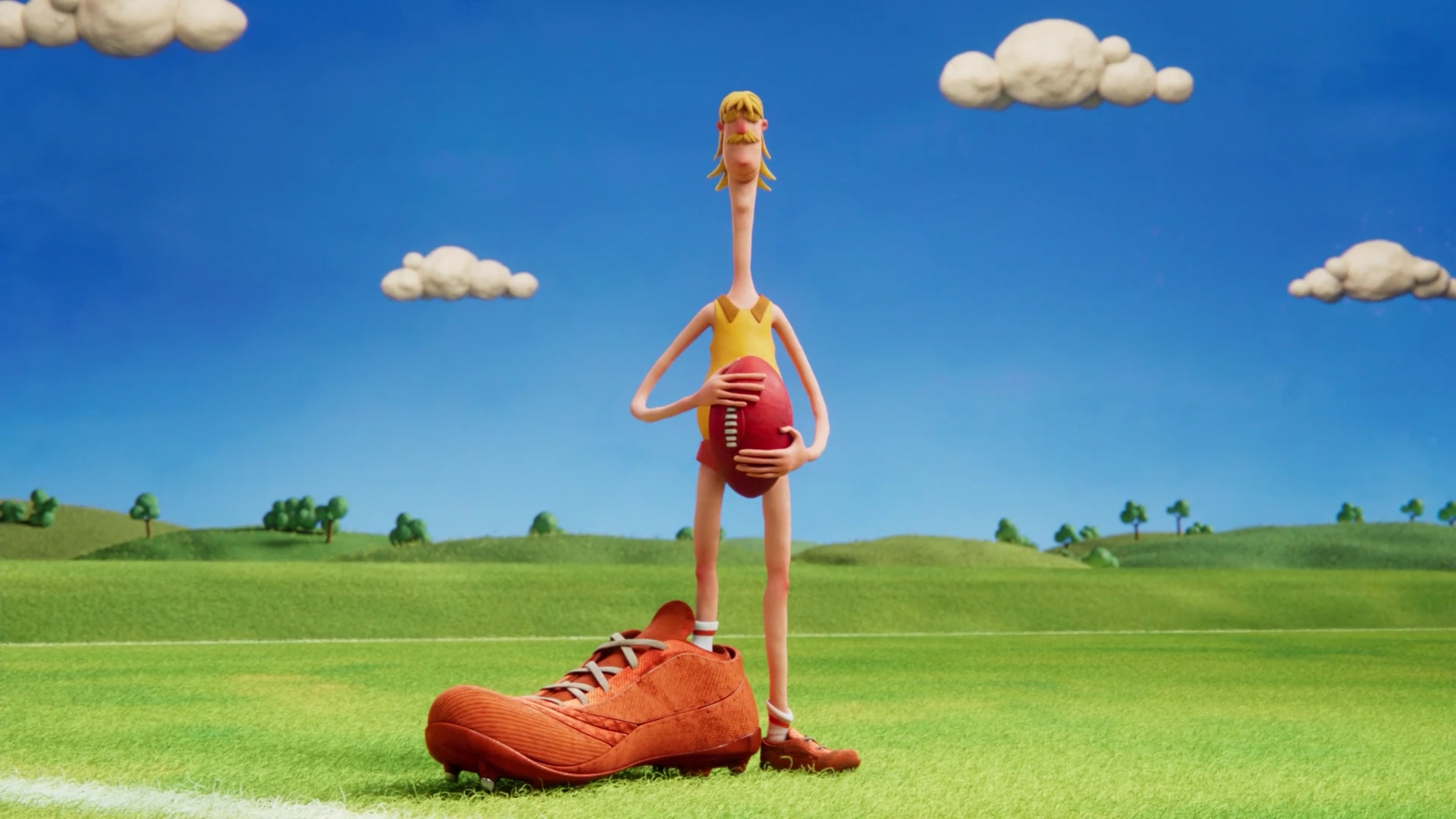 Sound Design for AFL's 'Big Boot' campaign via +61, Bear Meets Eagle On Fire & Nexus Studios