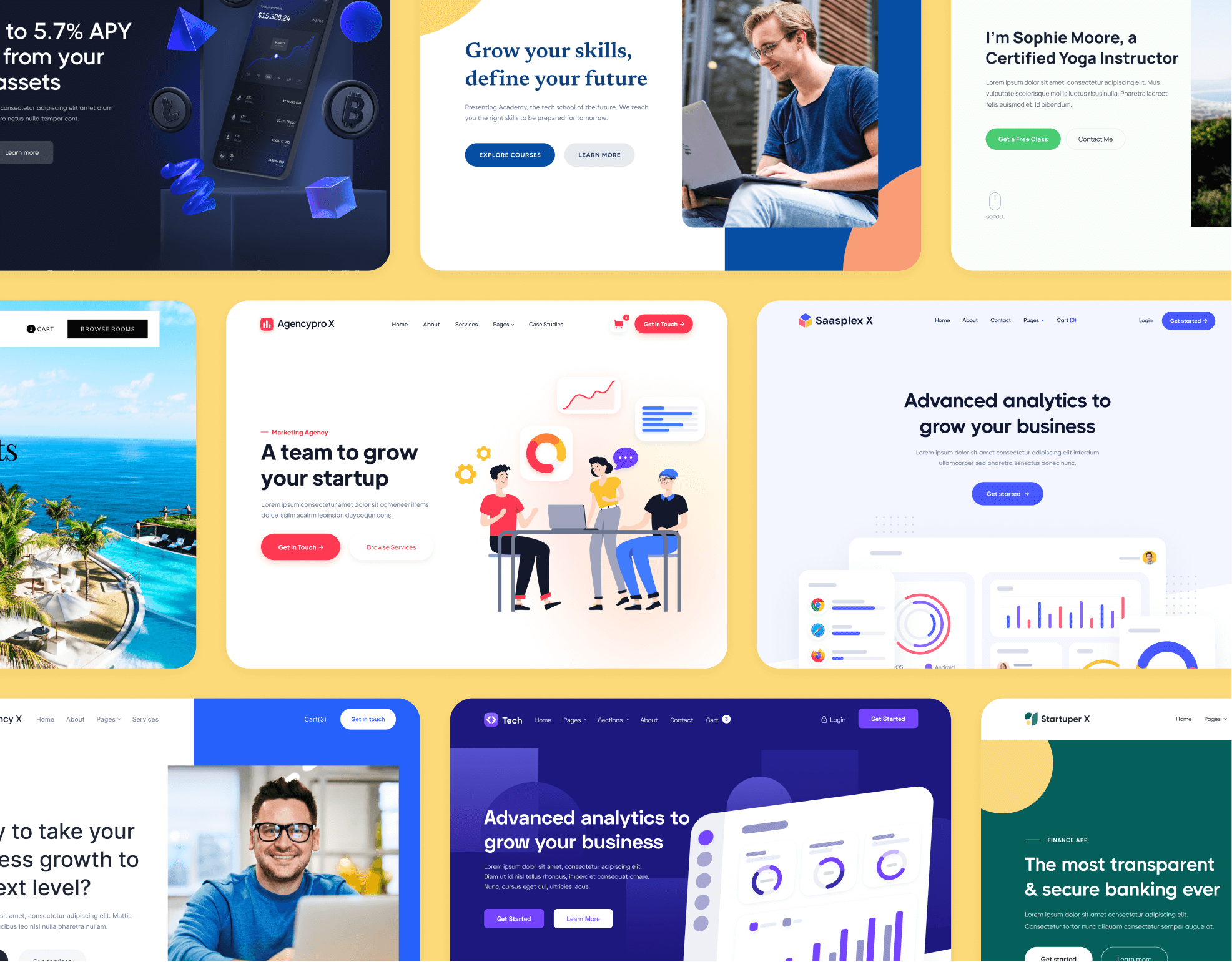 Saaslify X - Figma File Included - Modern SaaS Webflow Template