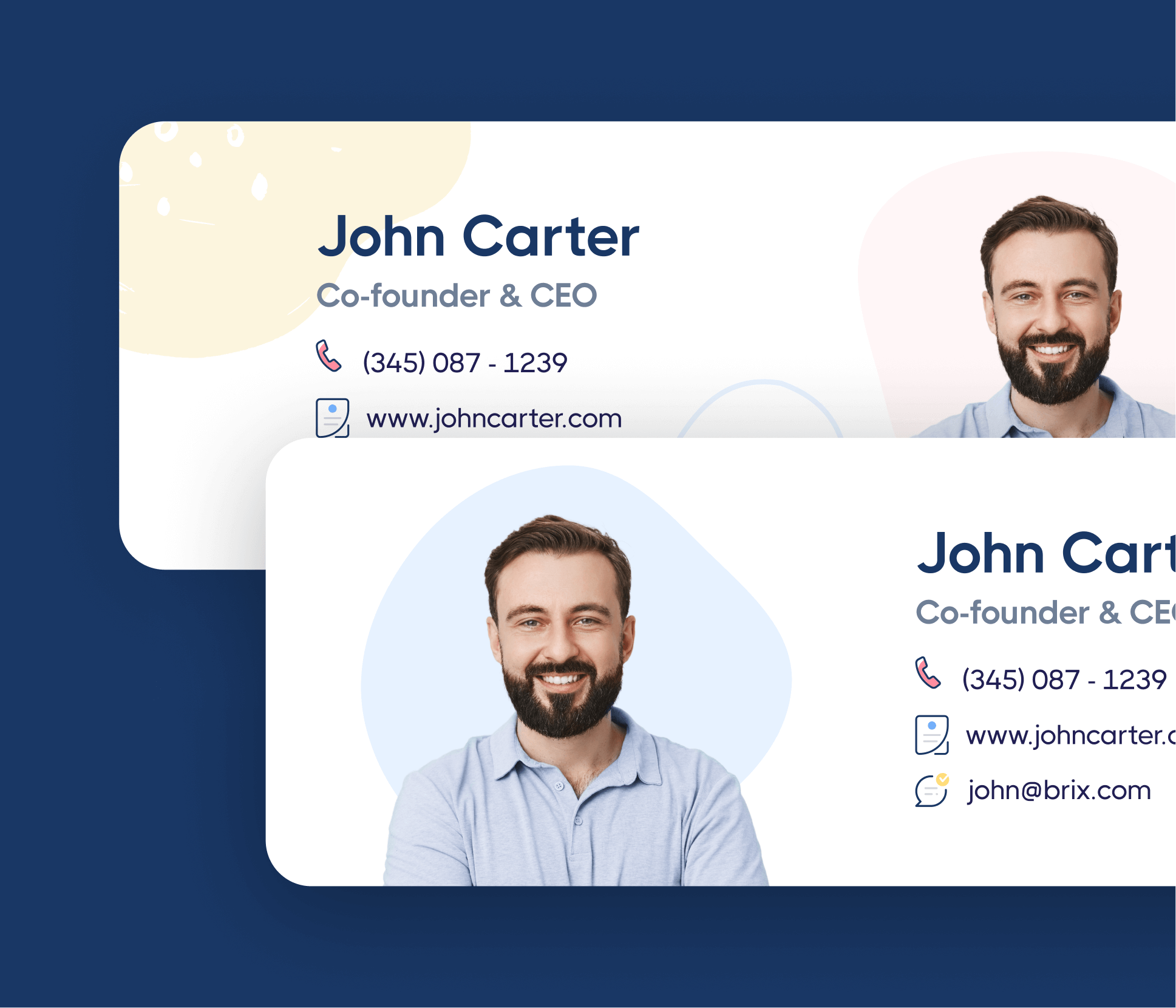 Saaslify X - Email Signature - Modern SaaS Webflow Template