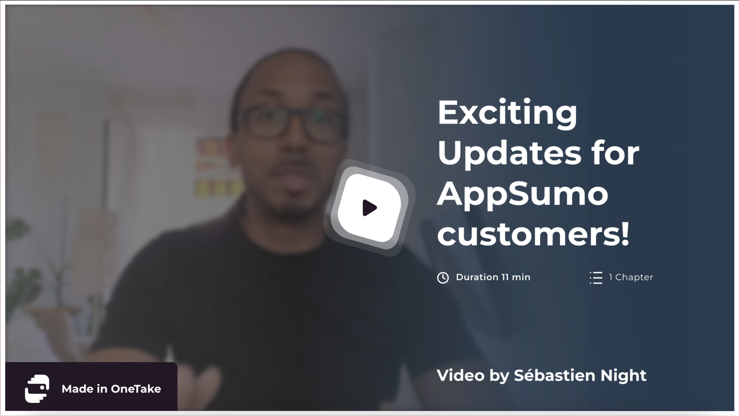 OneTake AI: AppSumoをご利用のお客様へエキサイティングなアップデートと明確なお知らせ
