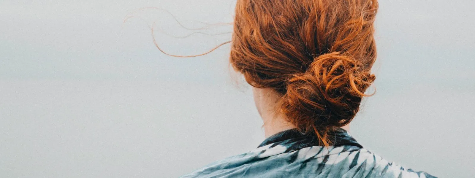 Back of woman's head