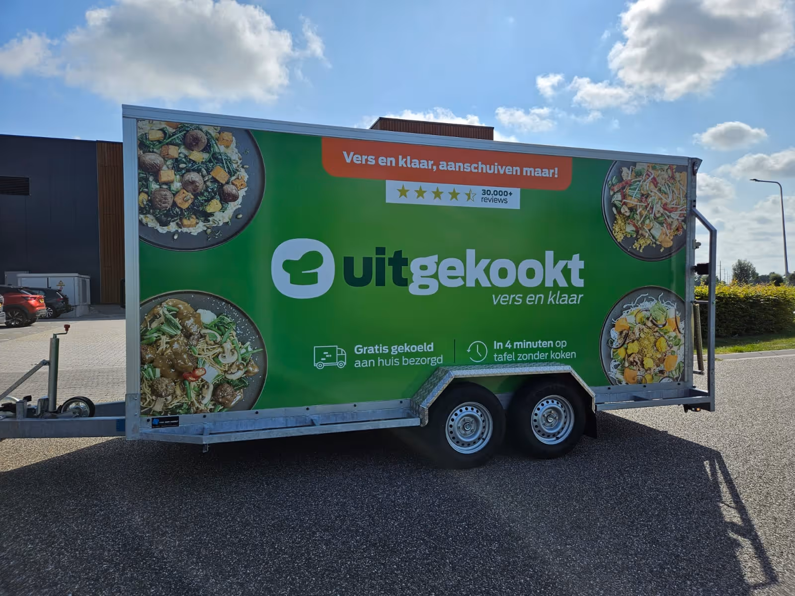 Koelwagen die het werk leuker maakt