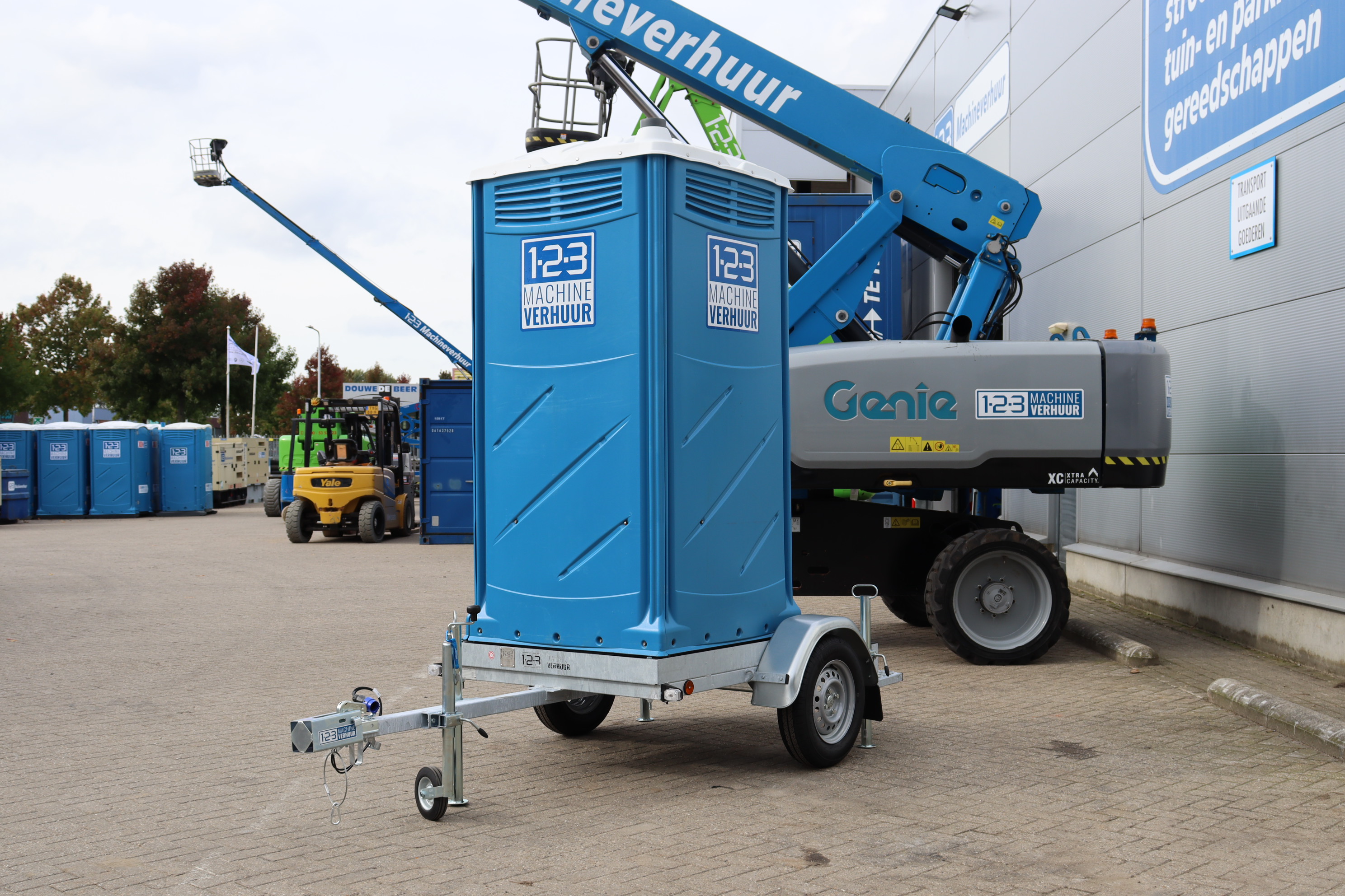 Maatwerk aanhangwagens voor 123 Machineverhuur