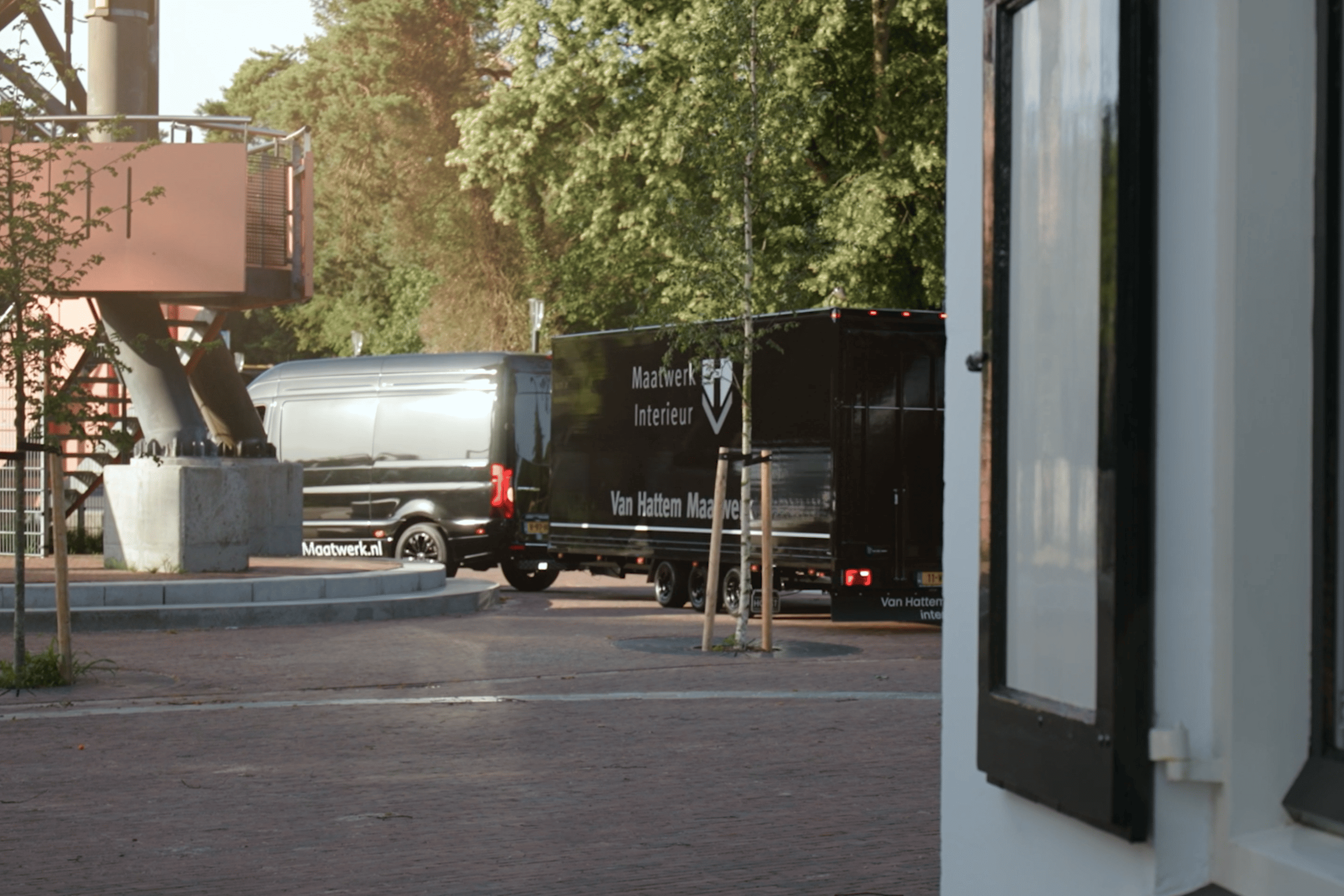 Maatwerk gesloten aanhangwagen