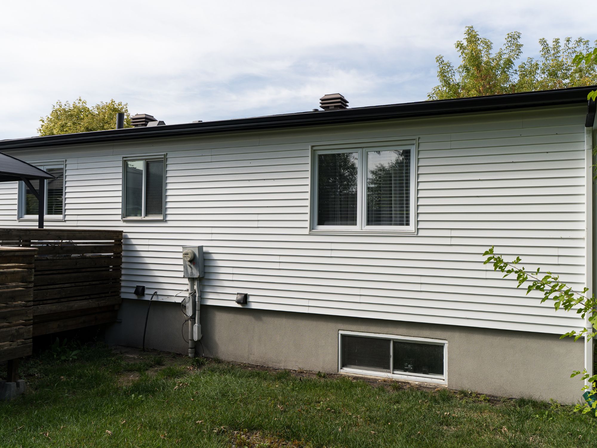 Revêtement Gentek sur maison de La Prairie
