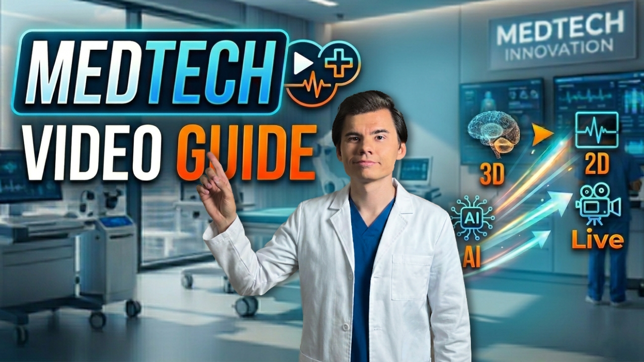 How to Choose the Right Video Format for Your MedTech Startup