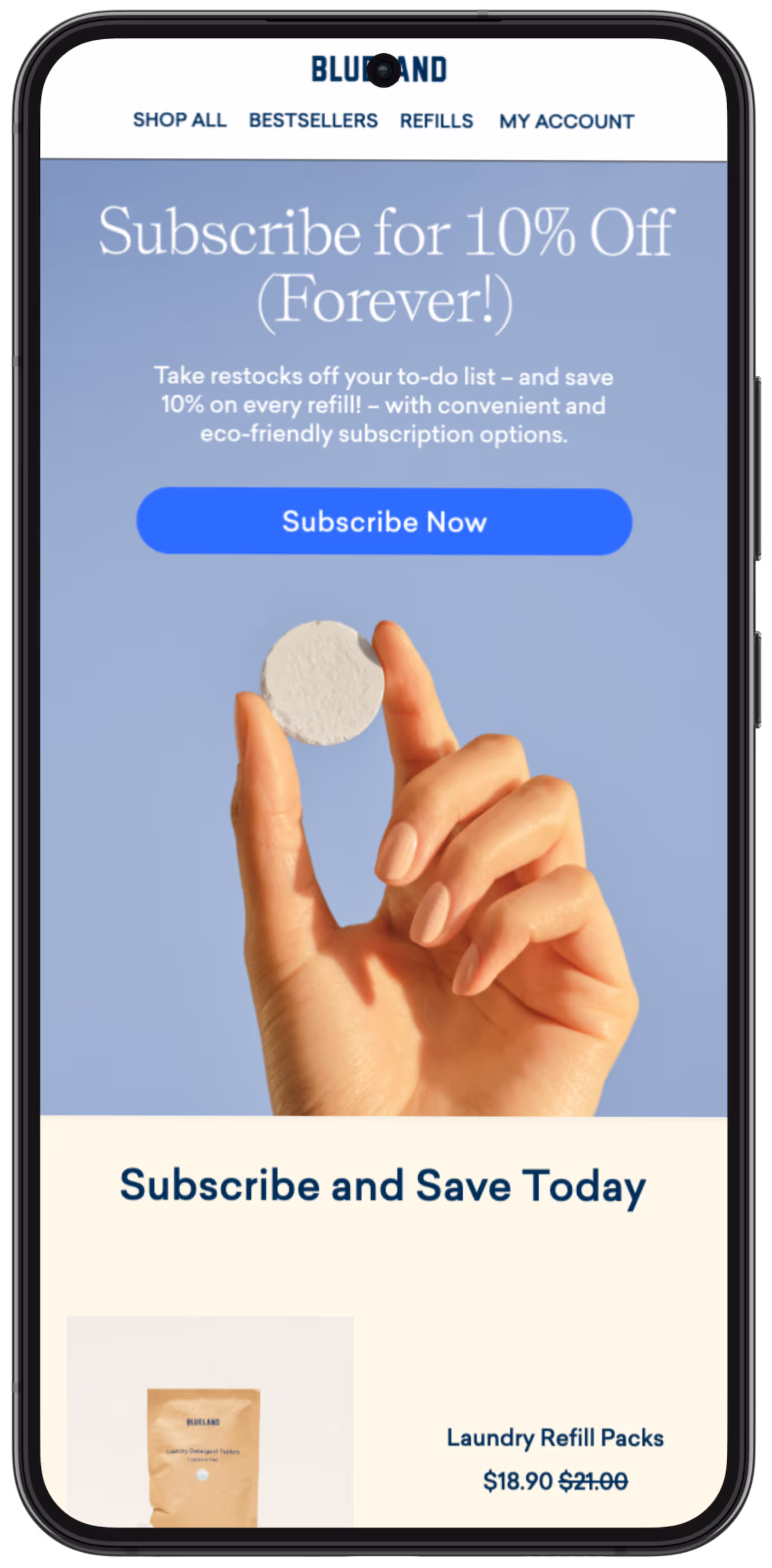 iPhone mockup