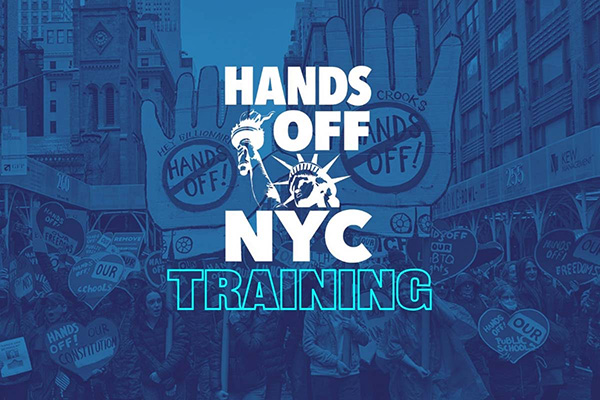 Hands Off NYC Training