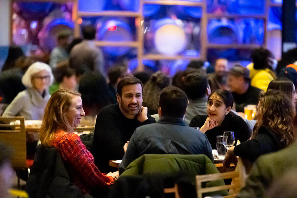 Live musical performance at an event.