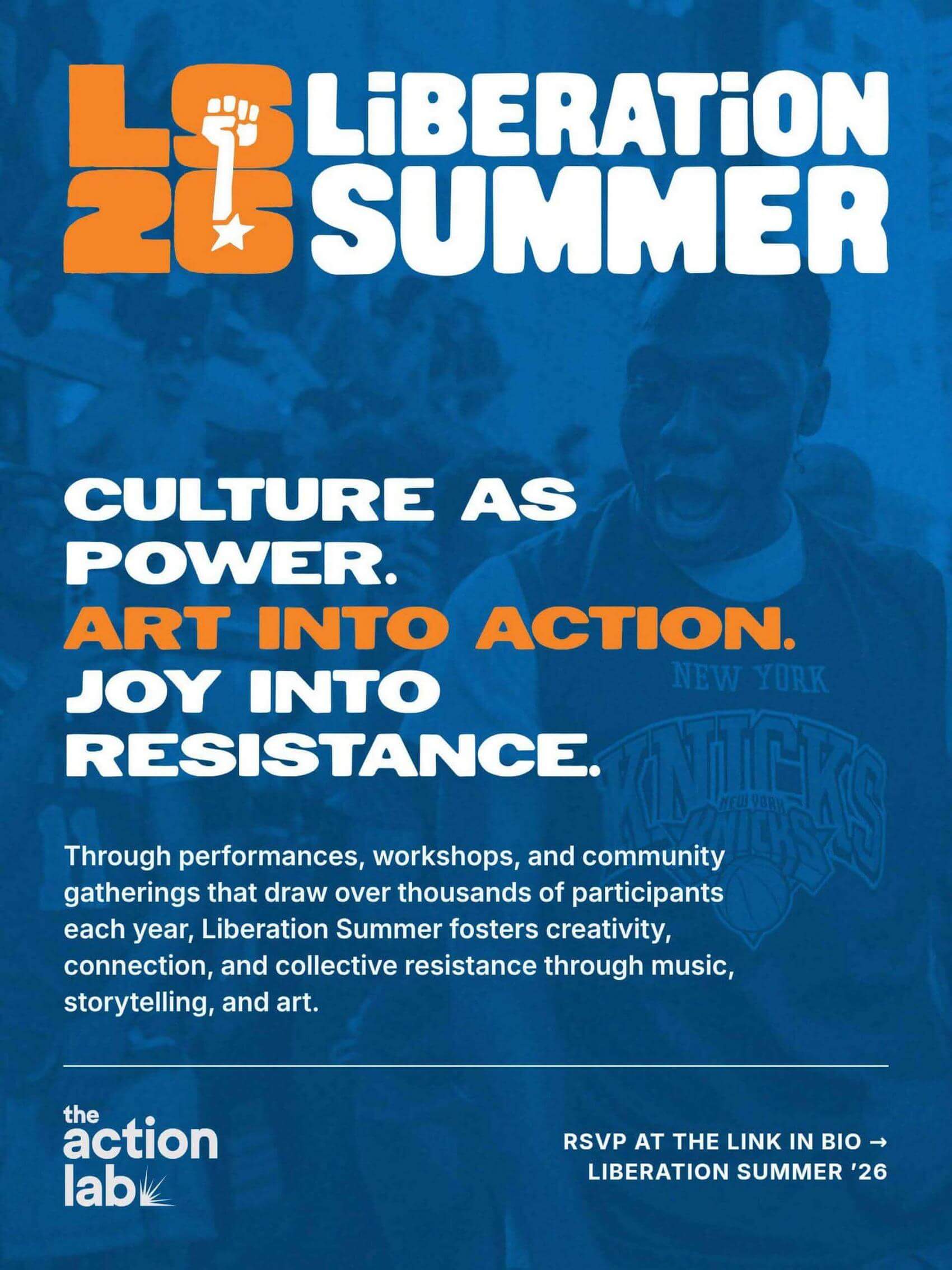Schedule of May and June events on social change, community, housing, and Puerto Rican folk music workshops.