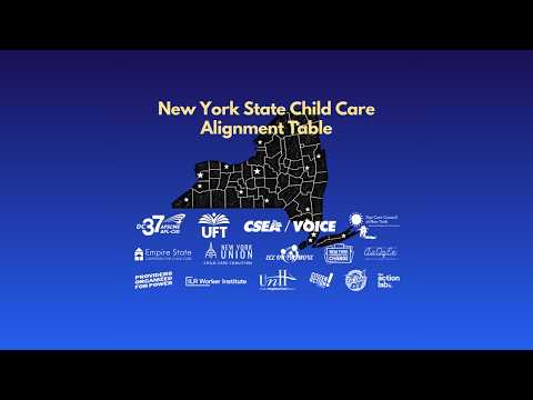 Video thumbnail: New York State Child Care Alignment Table