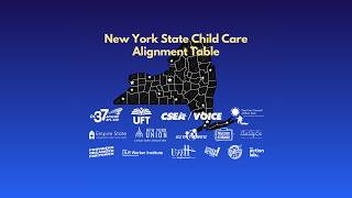 Video thumbnail: New York State Child Care Alignment Table