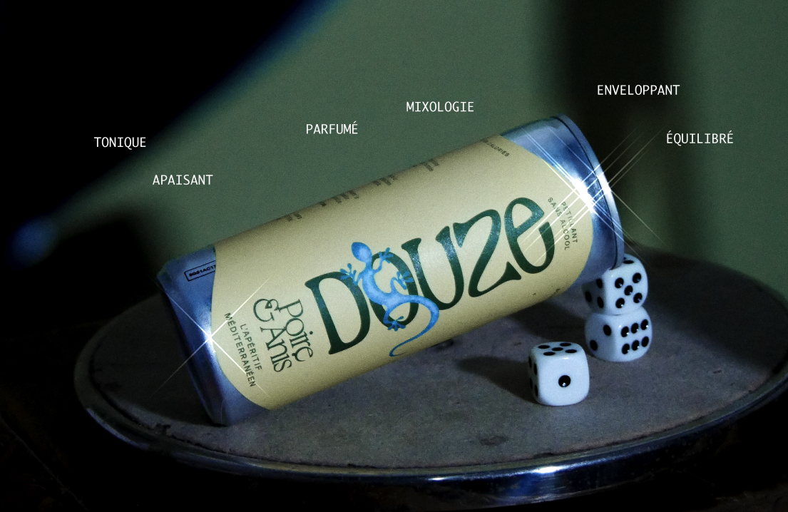 Photographie sur le tourne disque du gramophone avec intégration de dés à jouer