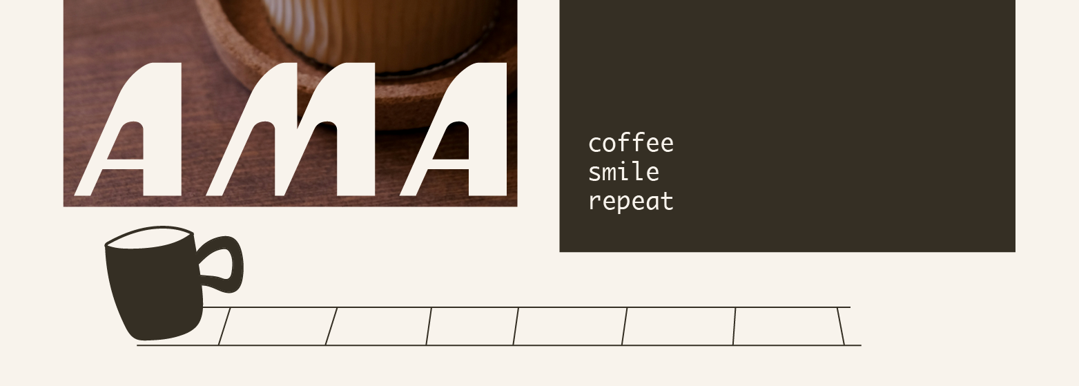 Logo, photographie et illustrations café