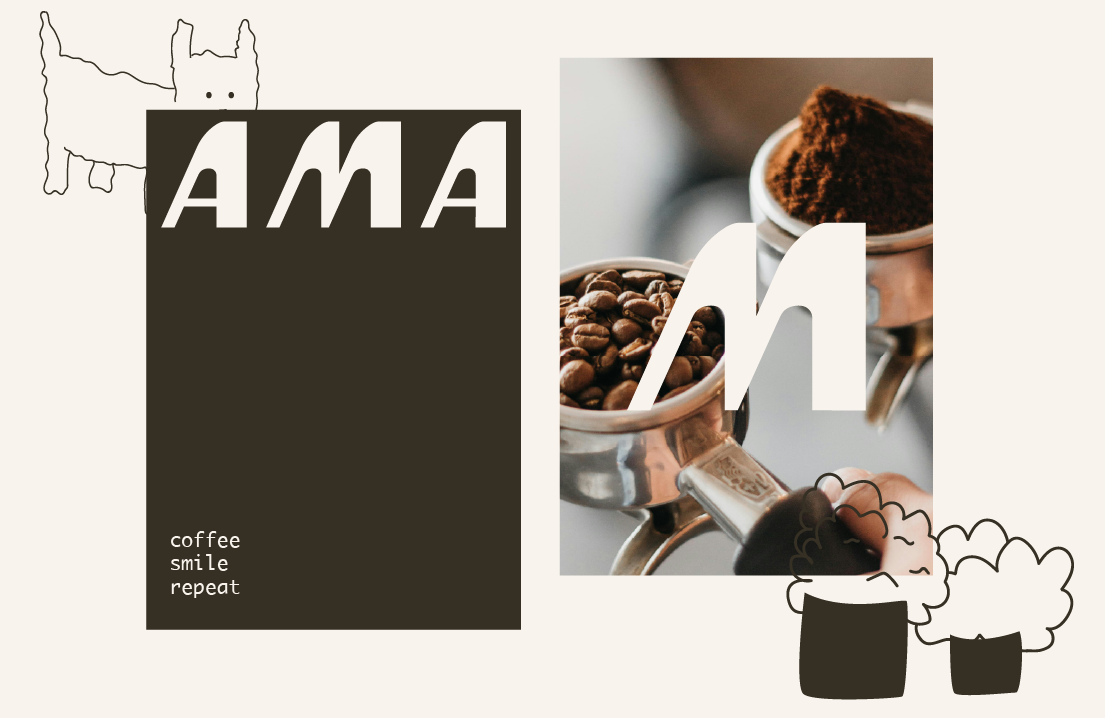 Mise en page d'affiche, de photos et d'illustrations