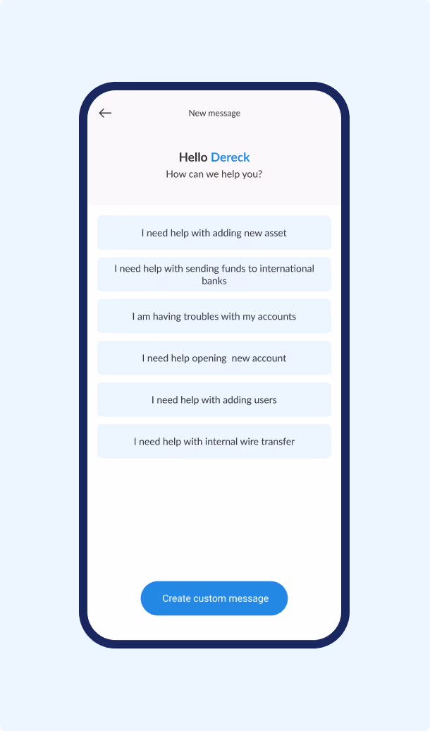 NextBank concierge service