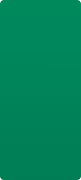 Vertical gradient background transitioning from bright green at the top to dark green at the bottom.