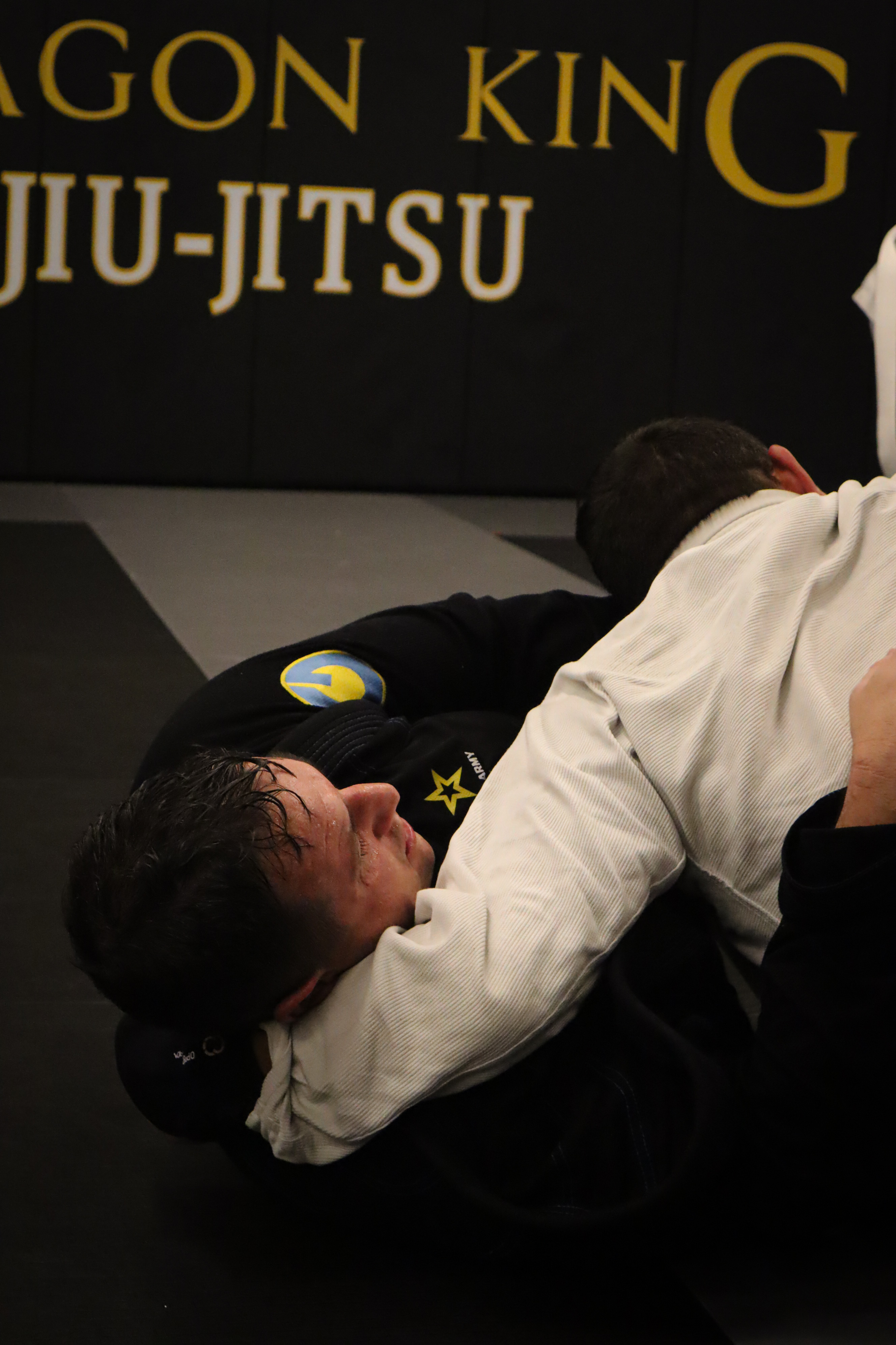 Students sparring from the teens and adults class
