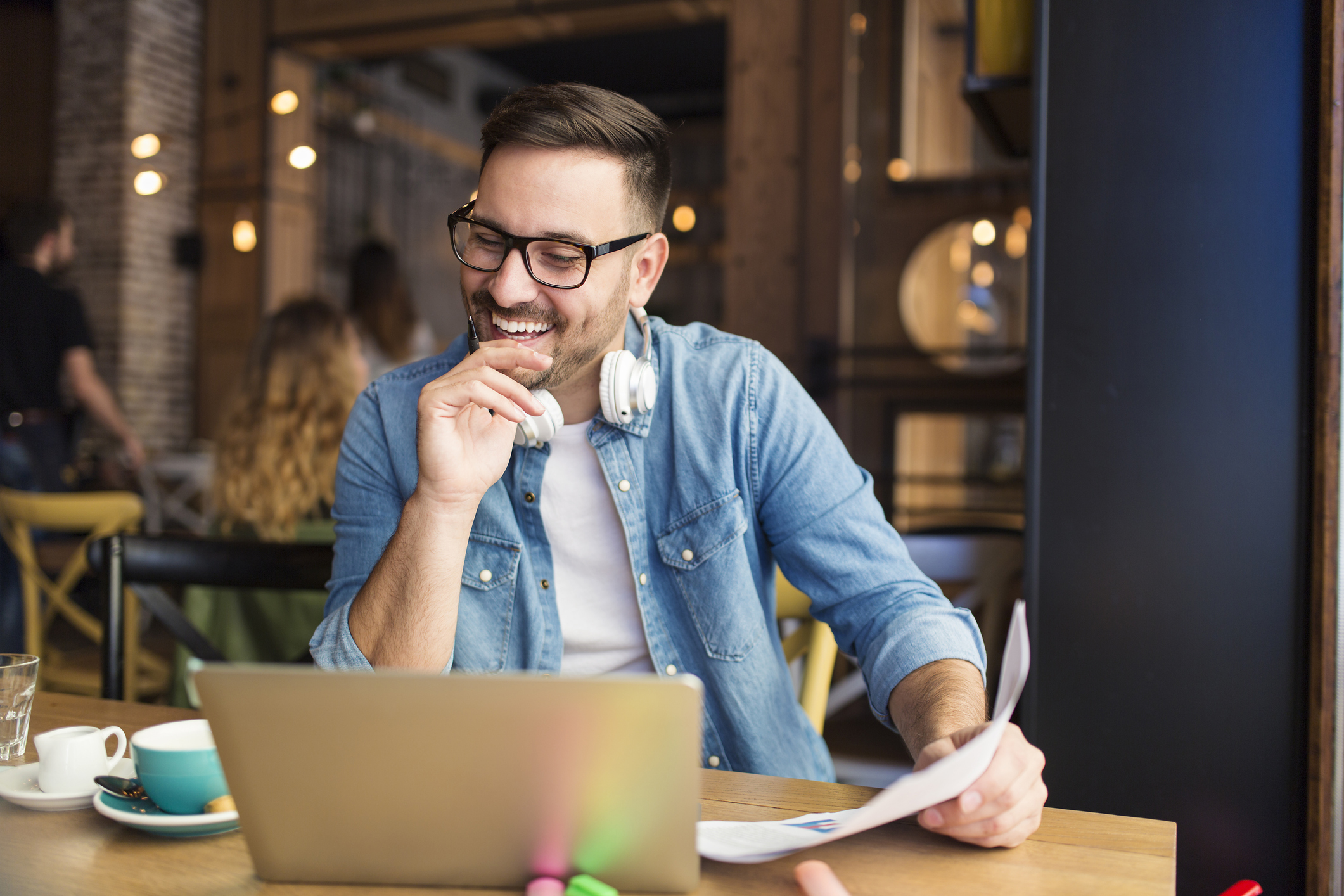 Remote work safety meeting with employees on video call, highlighting safe work practices and wellbeing