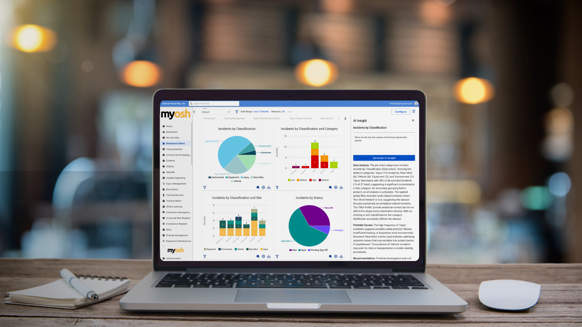 Harnessing AI for Safety: How to Use AI-Enabled Dashboards & Analytics in HSEQ Management 