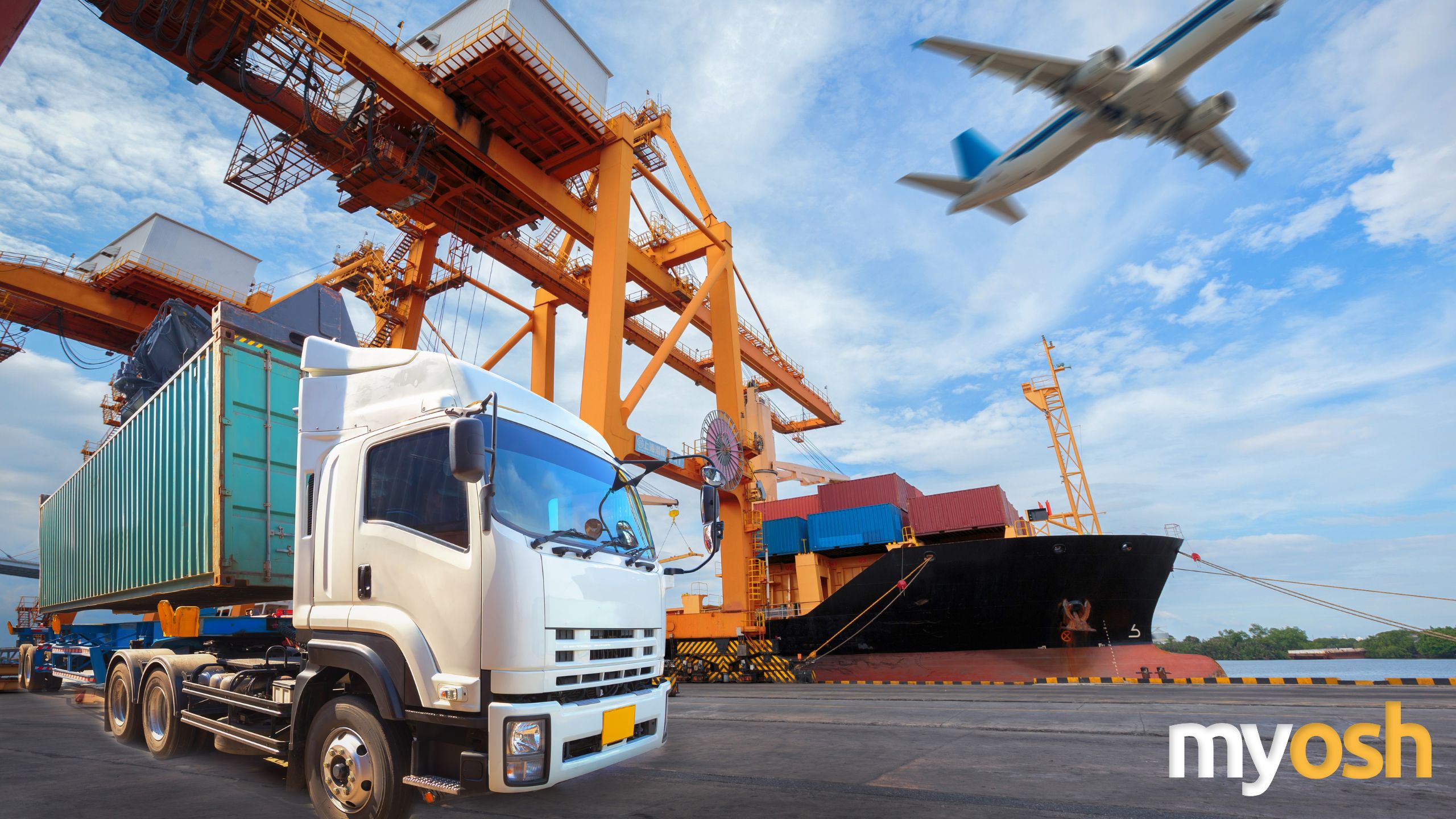 Heavy vehicle transport and logistics operations illustrating Chain of Responsibility safety obligations across the supply chain.