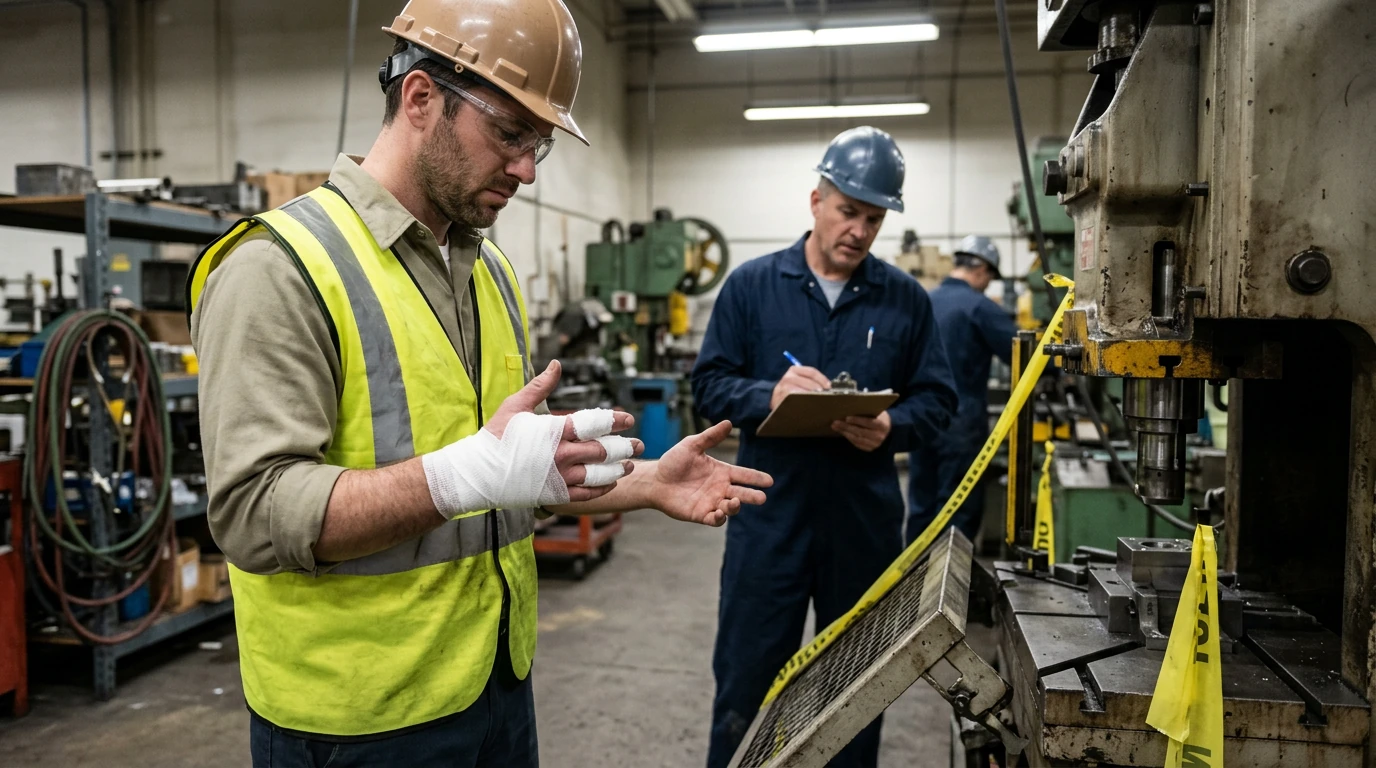 Three critical safety failures that led to worker losing fingers