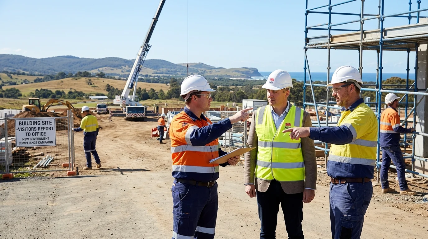 Building Commission NSW and SafeWork NSW Launch Construction Blitz in the Hunter Region