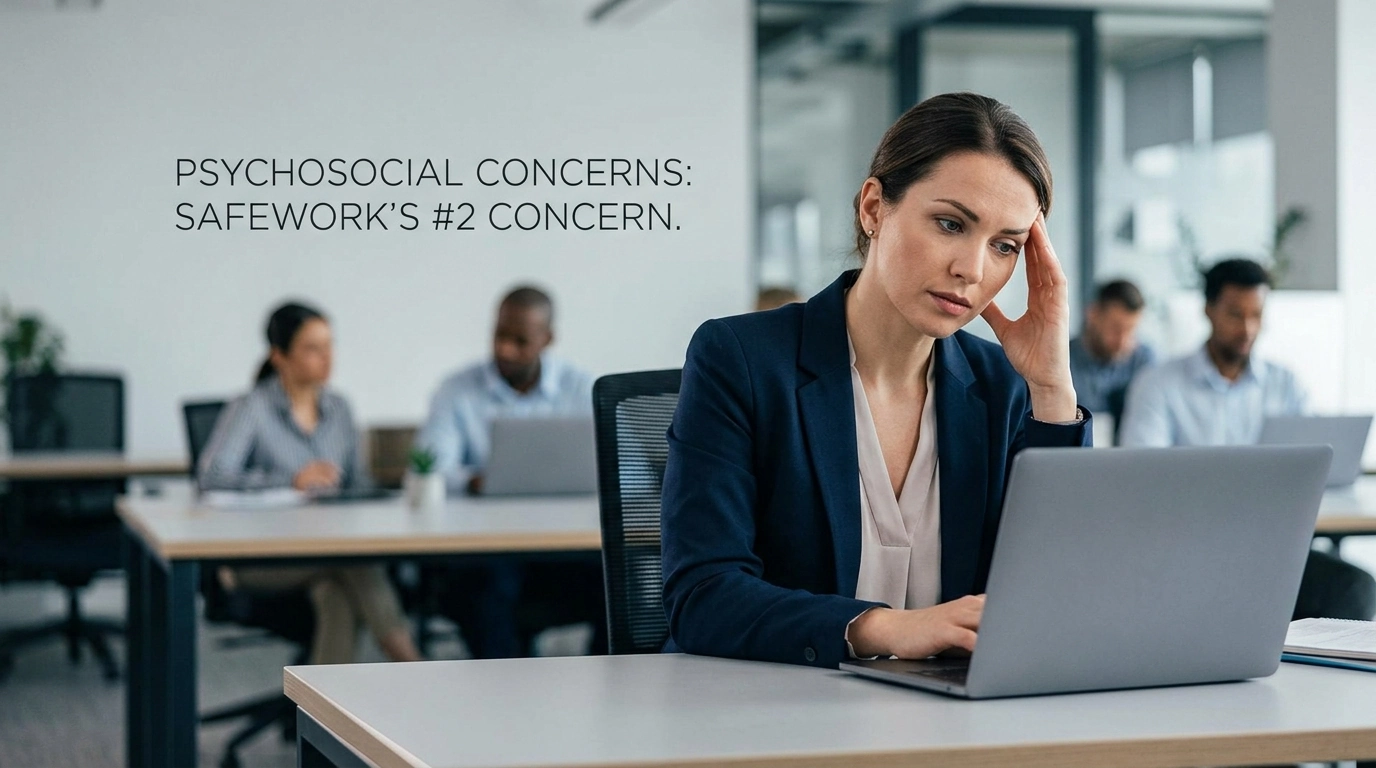 Psychosocial Complaints Rank as Second-Highest Concern for SafeWork