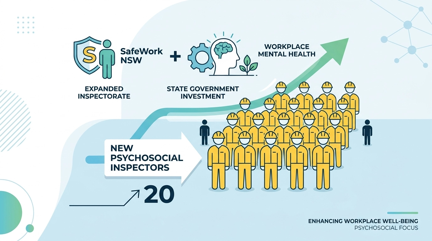 SafeWork NSW Deploys 20 Psychosocial Safety Inspectors