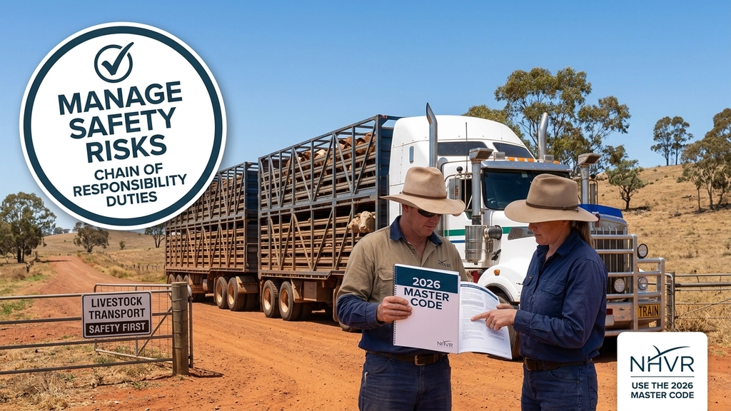 NHVR Urges Livestock Industry to Utilize 2026 Master Code for Transport Safety