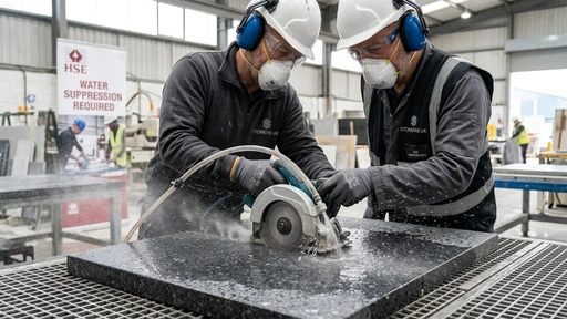HSE Bans Dry Cutting of Engineered Stone and Launches Inspection Program