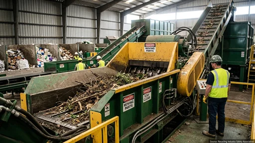 Recycling Centre Fined $472,500 After Fatal Green Waste Grinder Incident
