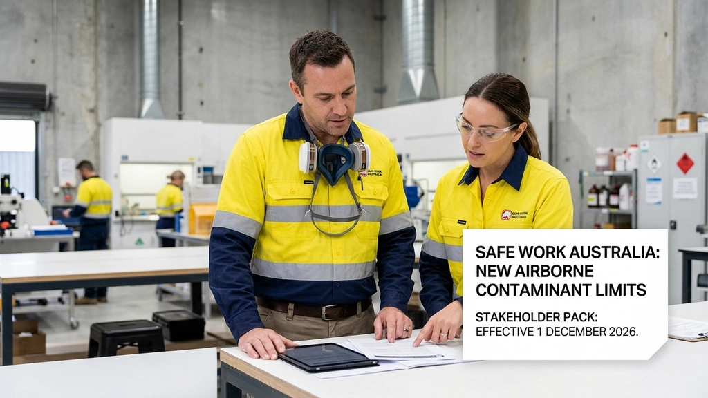 Safe Work Australia Releases Stakeholder Pack for Workplace Exposure Limits Transition