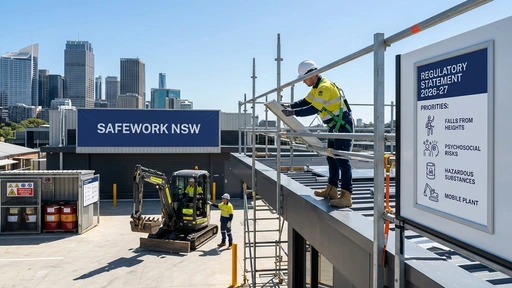 SafeWork NSW Releases 2026-27 Regulatory Statement Outlining Key Priorities