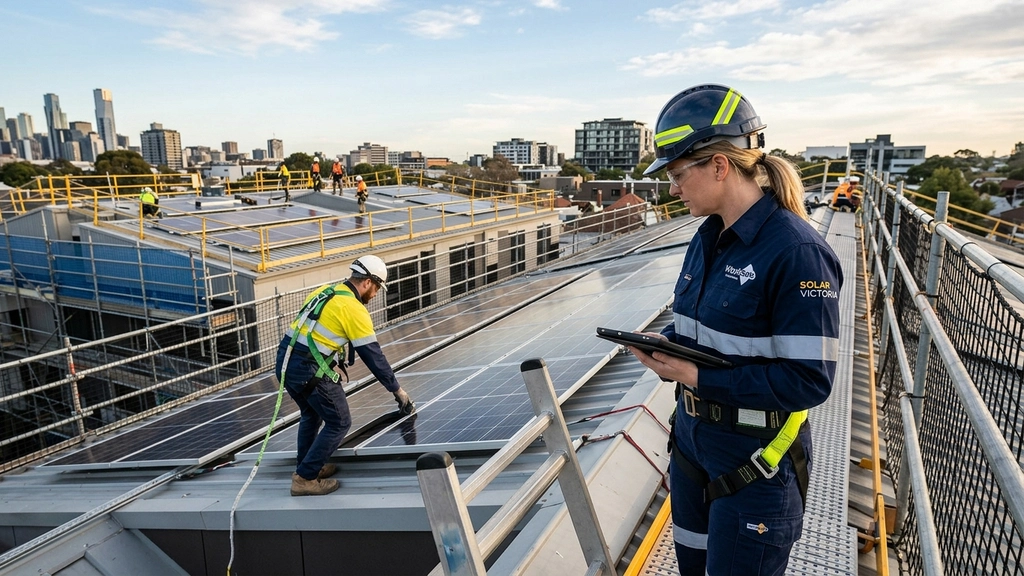 WorkSafe Victoria and Solar Victoria Target Fall Risks in 2026 Solar Sector Crackdown