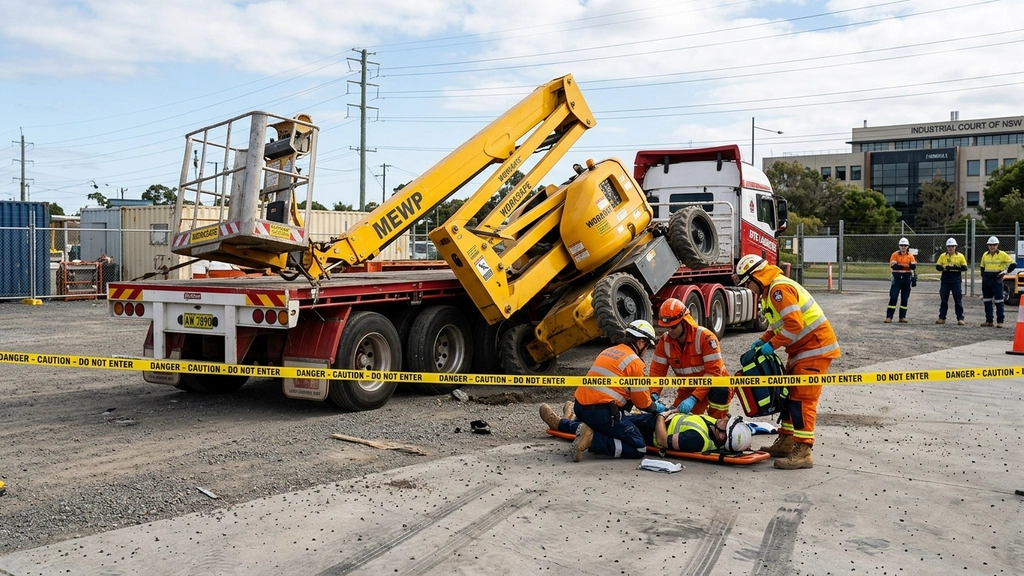 Company Fined $140,000 After Worker Ejected From Elevated Platform in NSW